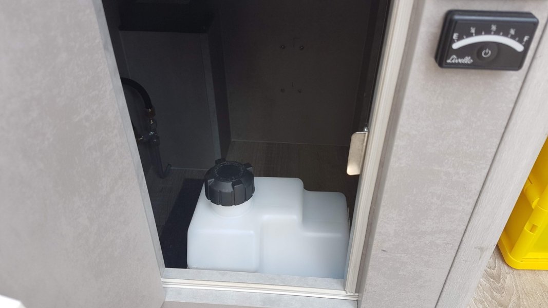 Gasgenerator im Wohnmobil Bedienelemente