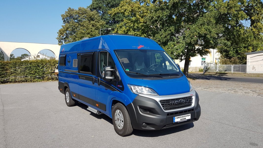 Fiat Ducato Maxi Malibu mit Gasflaschen